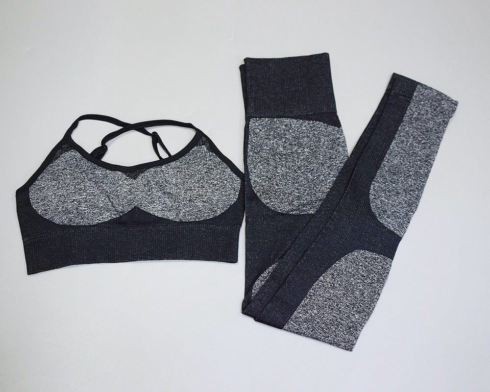 Seamless Fitness Bra & Leggings