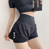 Mesh Summer Yoga Shorts  High Waisted
