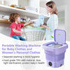 Portable Washing Machine Mini Washing Machine Folding Washing Machine Suitable for Baby Clothes Underwear or Socks Small Clothes